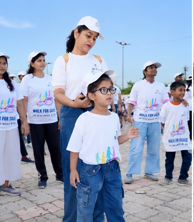 Families at Walk for Cause